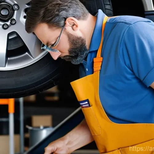 Home 22 DIY용 에어공구 추천 - **Prompt 1: The Accomplished DIYer with an Air Impact Wrench**
"A candid, brightly lit, medium s...